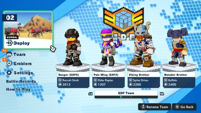 EARTH DEFENSE FORCE: WORLD BROTHERS 2