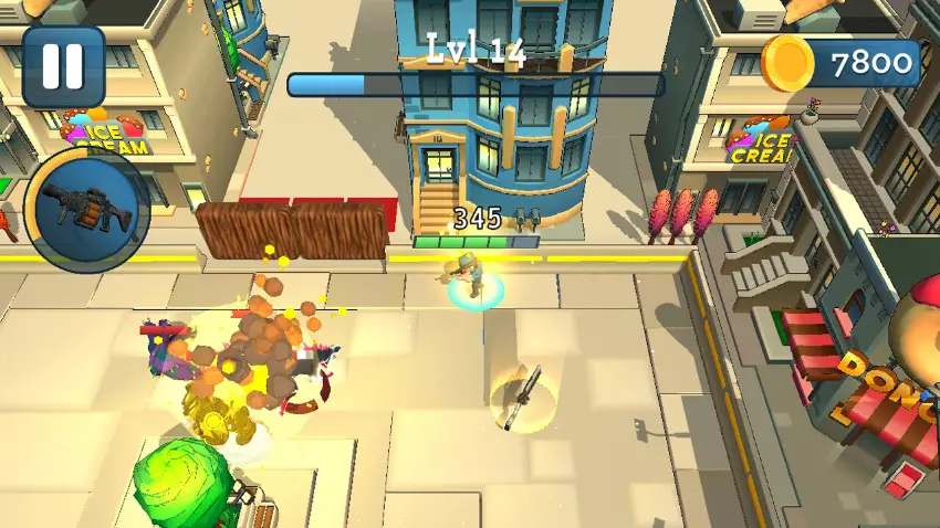 Rogue City: Casual Top Down Shooter