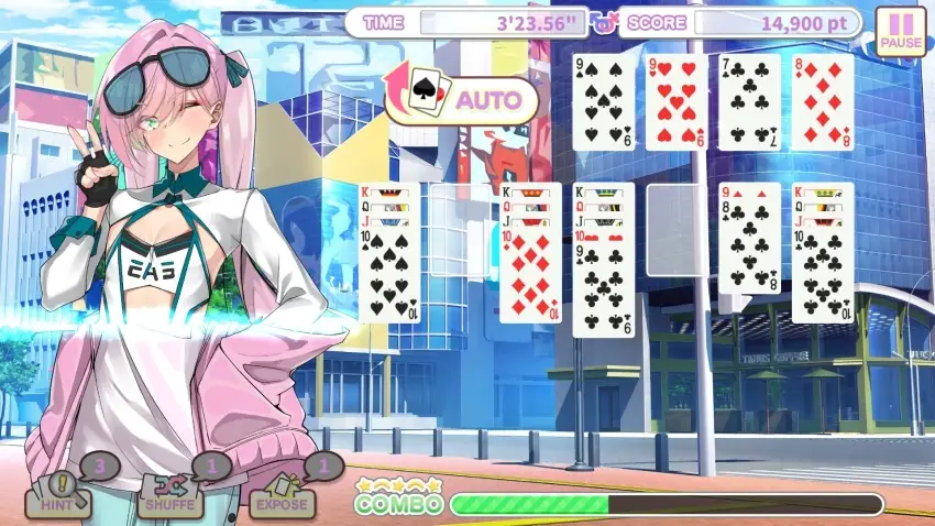 Otoko Cross: Pretty Boys Klondike Solitaire